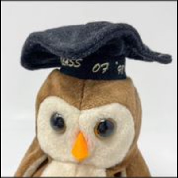 Ty Beanie Baby Wise The Owl “ Class of ‘98 - Picture 5 of 13